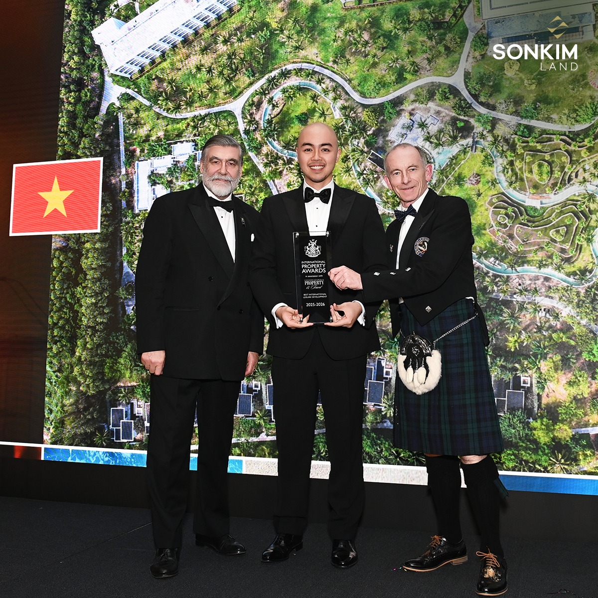 JW Marriott Cam Ranh Bay Resort & Spa Developed by SonKim Land Wins Best International Leisure Development at The International Property Awards